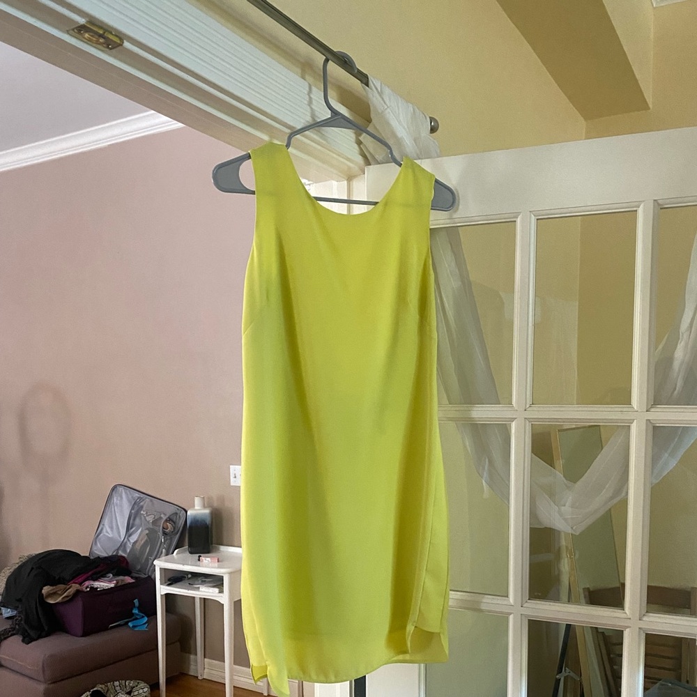 Beautiful Yellow BCBG Dress. Worn once! Size 6. Great condition.